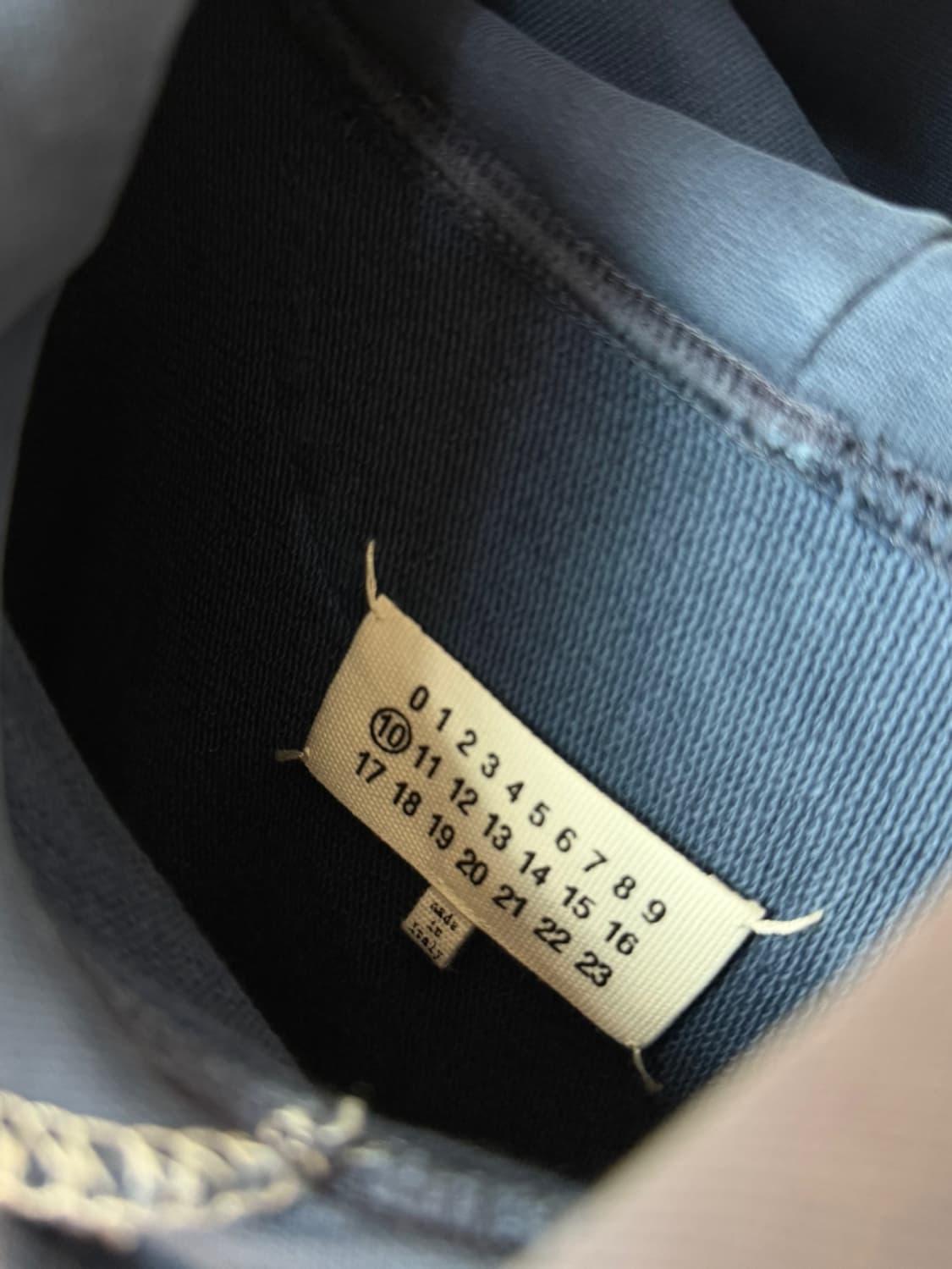 메종 마르지엘라 XX 로고 스티츠 후드티 상품이미지8