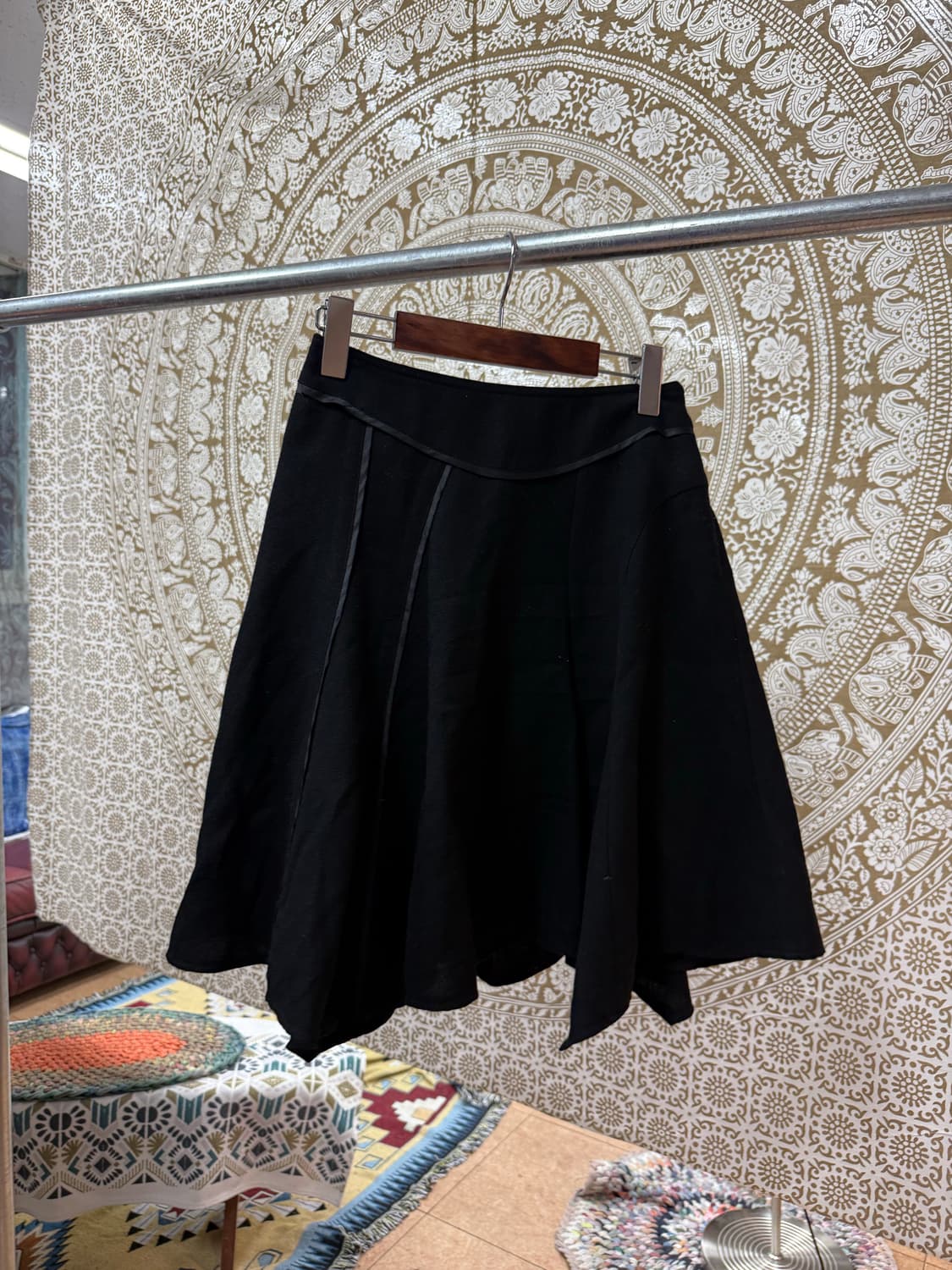 빈티지 모직 미디스커트 (Z1025) 상품이미지3