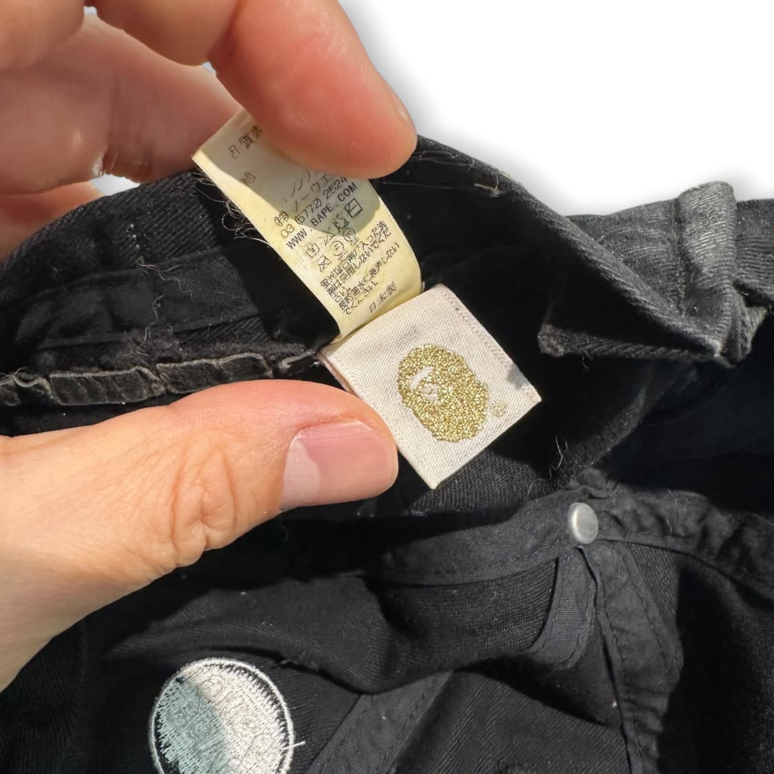 베이프 빈티지 볼캡 상품이미지5