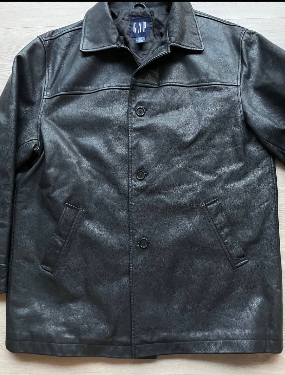 90s 올드갭 레더 카코트 L  oldgap carcoat 상품이미지5