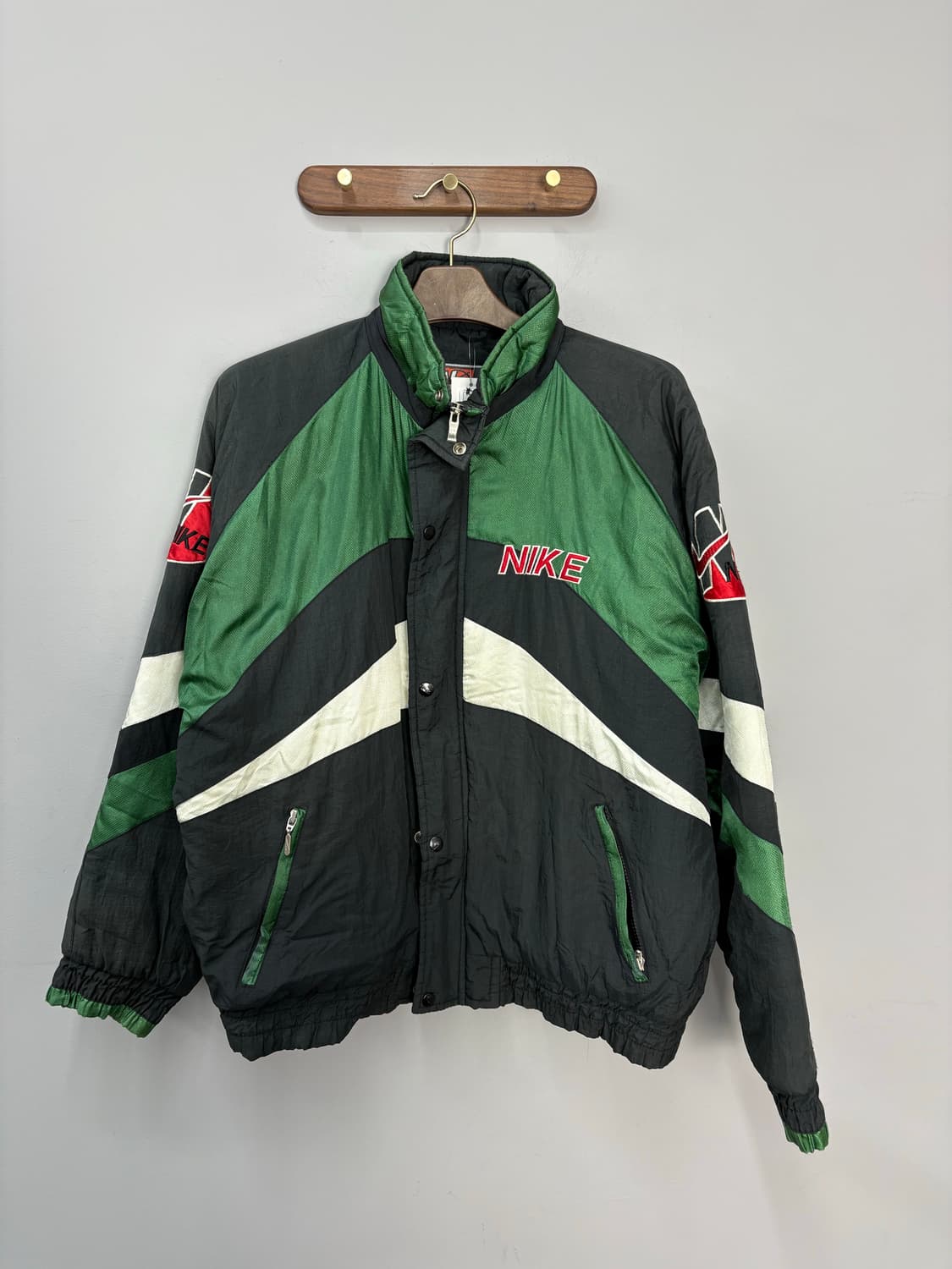 나이키 90s 슈프림 코트 빅로고 배색 점퍼 A3194 상품이미지2
