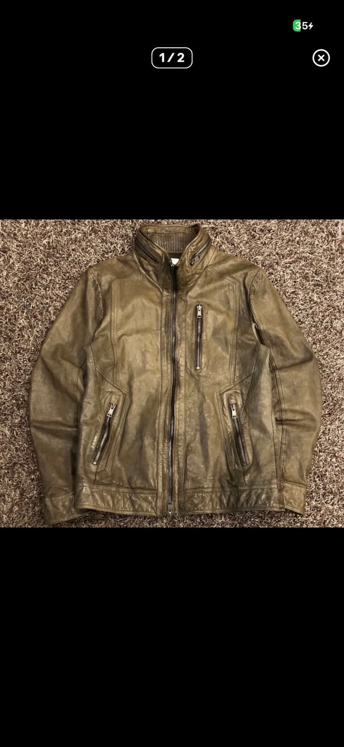 AND Z 레더 자켓 상품이미지1
