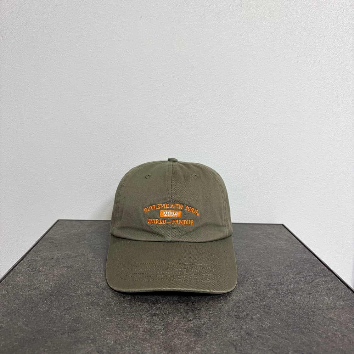 (OS) 슈프림 6패널 볼캡 모자 24SS 뉴욕 아크 올리브 상품이미지2