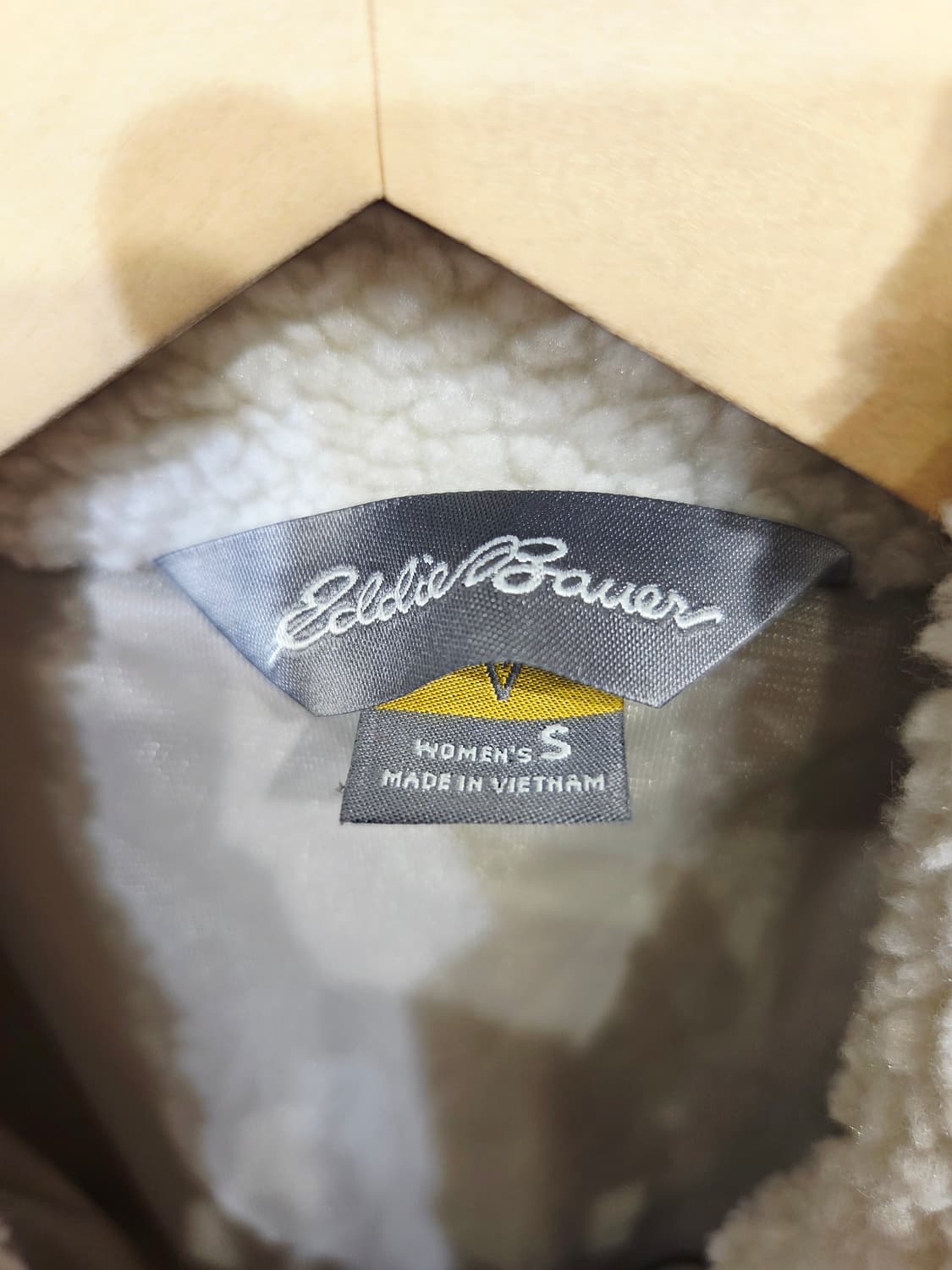 에디바우어 뽀글이 롱 플리스 코트_S 상품이미지7