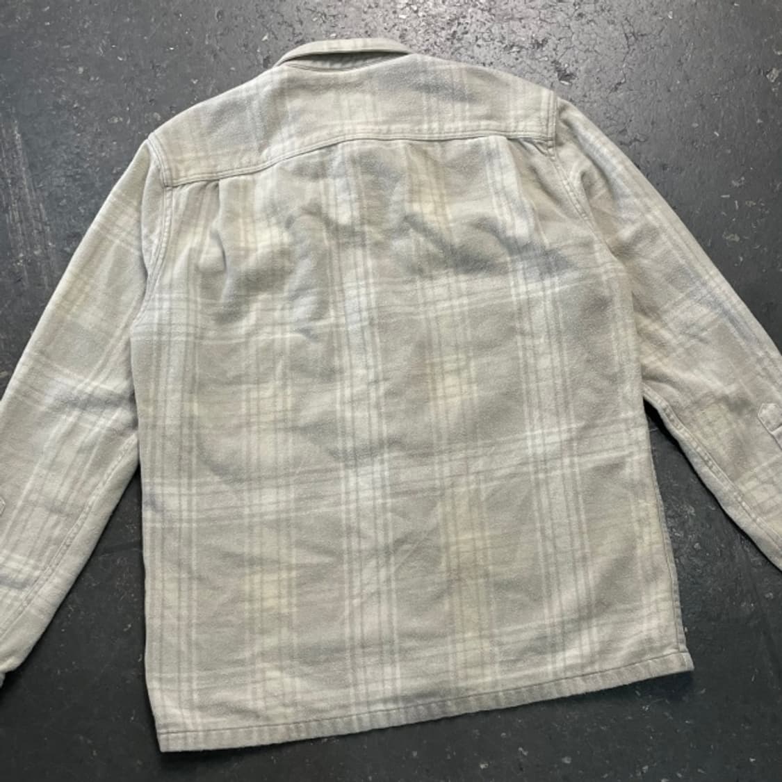 95-100 파타고니아 오가닉 코튼 플란넬 체크 셔츠 상품이미지5