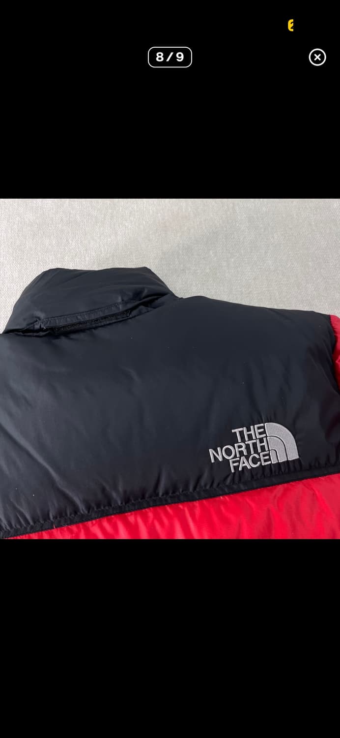 노스페이스 700 패딩 s 레드 상품이미지8