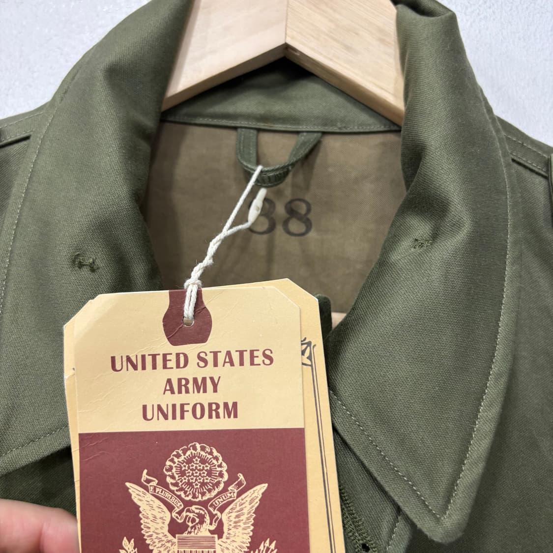 (새상품) 미군 육군 M-1943 필드 자켓 상품이미지3