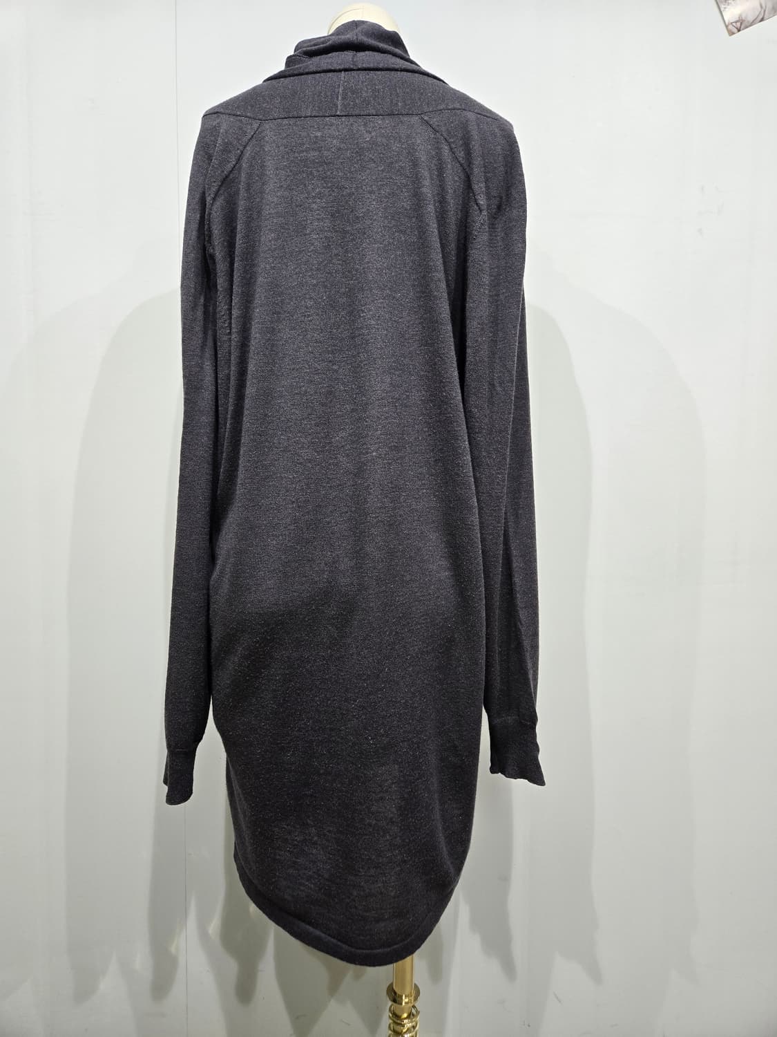 마리나 리날디 차콜 그레이 코트형 롱 가디건 막스마라 상품이미지2