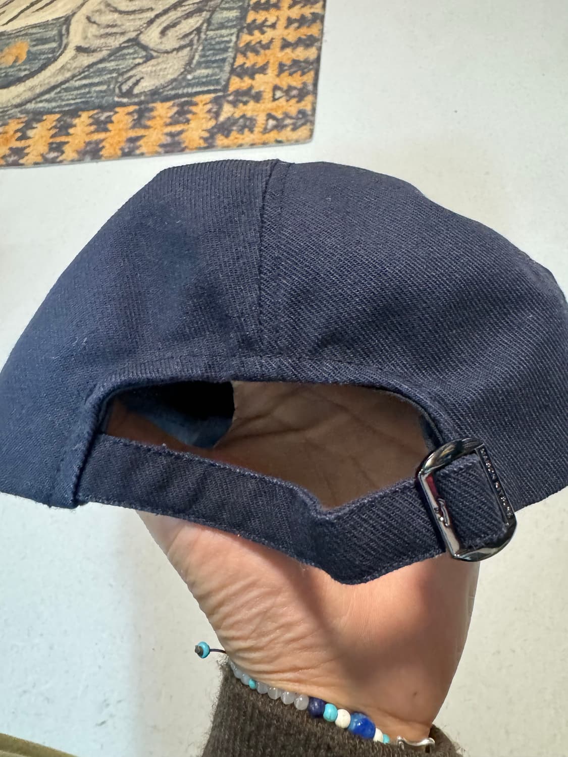 메종 키츠네 자수 로고 볼캡 모자 스냅백 트러커캡 상품이미지3