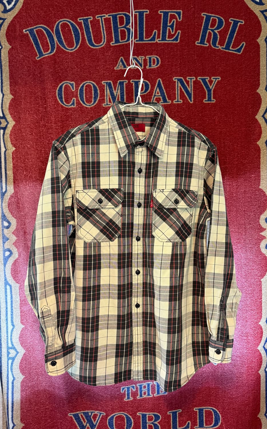 Levi's red tap  shirts M size 상품이미지1