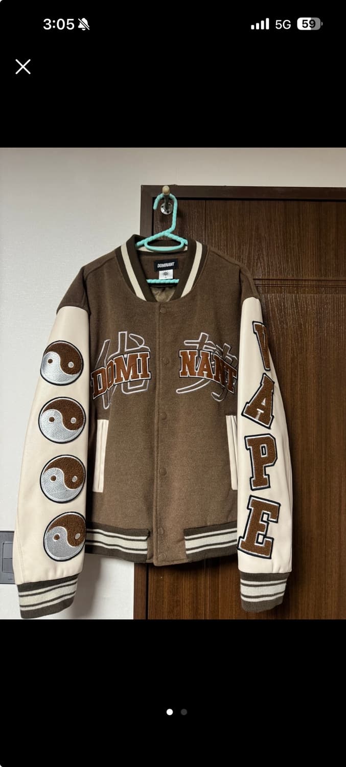 도미넌트 바시티 자켓 상품이미지1