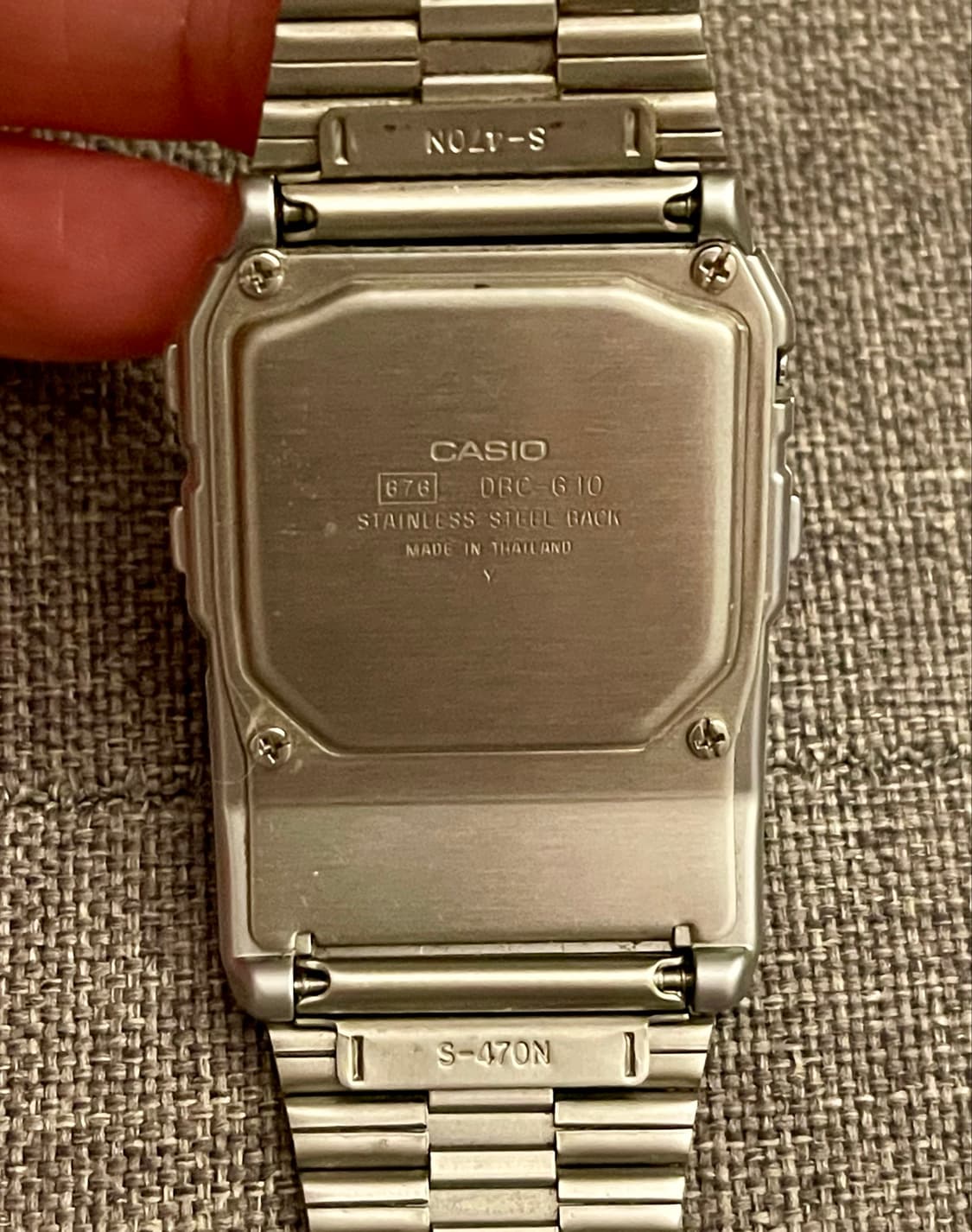 Casio 카시오 데이터뱅크DBC-610 /실버 상품이미지5