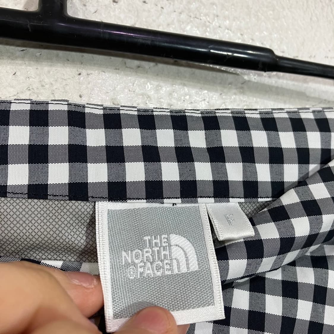 노스페이스 체크 랩스커트 상품이미지5