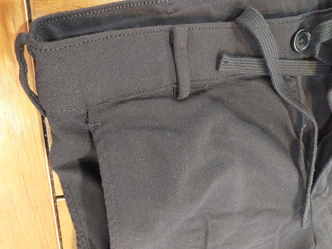 유니클로 블랙 스트링 슬림 테이퍼드 슬랙스 29~30 사이즈 상품이미지6