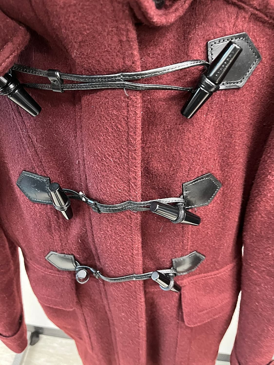 여) 버버리 와인 더플코트  상품이미지6