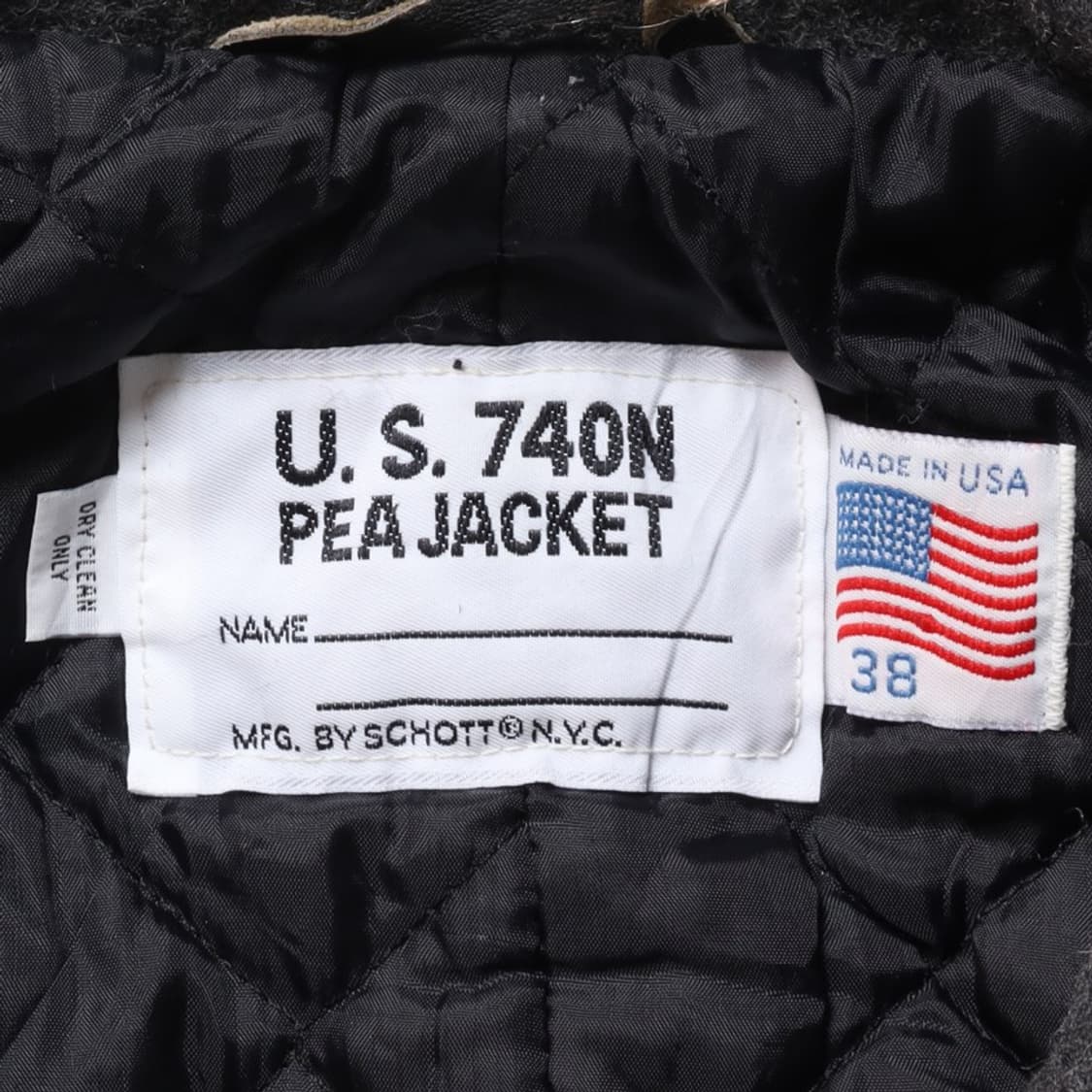 쇼트 Schott Wool Peacoat 
 상품이미지7