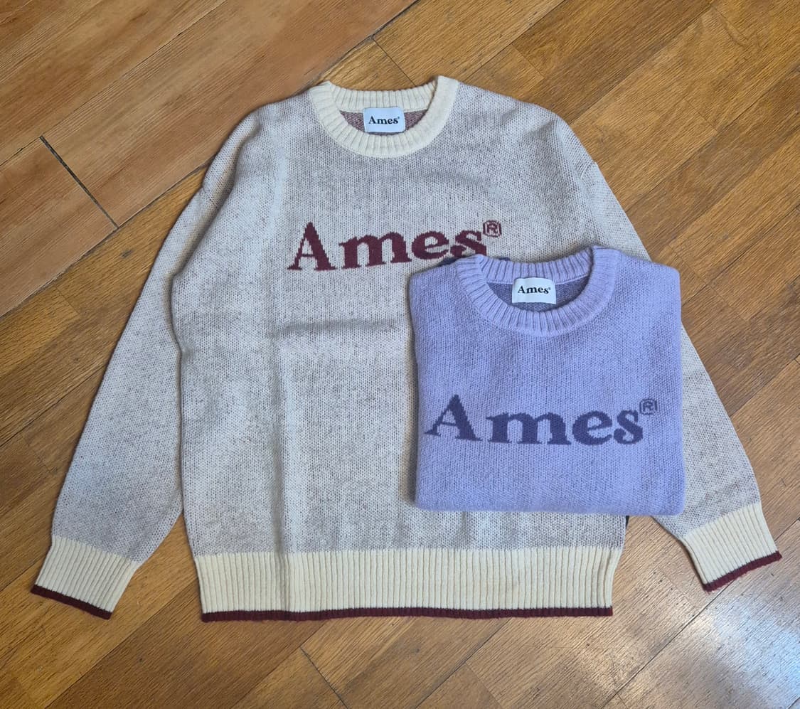 아메스 니트 2벌 상품이미지3