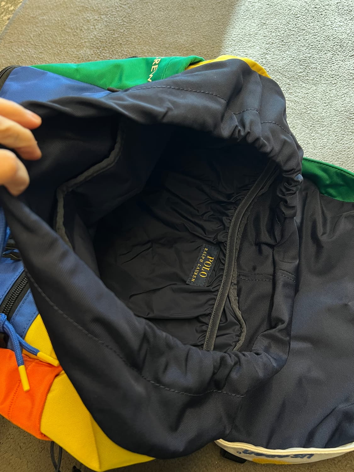 폴로 랄프로렌 오픈 롤톱 멀티 백팩 처분 유일매물  상품이미지3