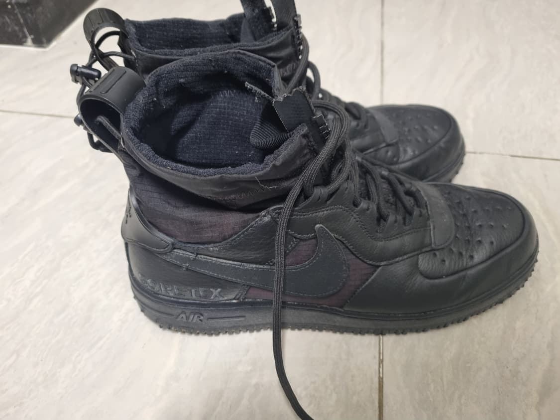 나이키 에어포스1 하이 윈 고어텍스 트리플블랙 270 상품이미지2