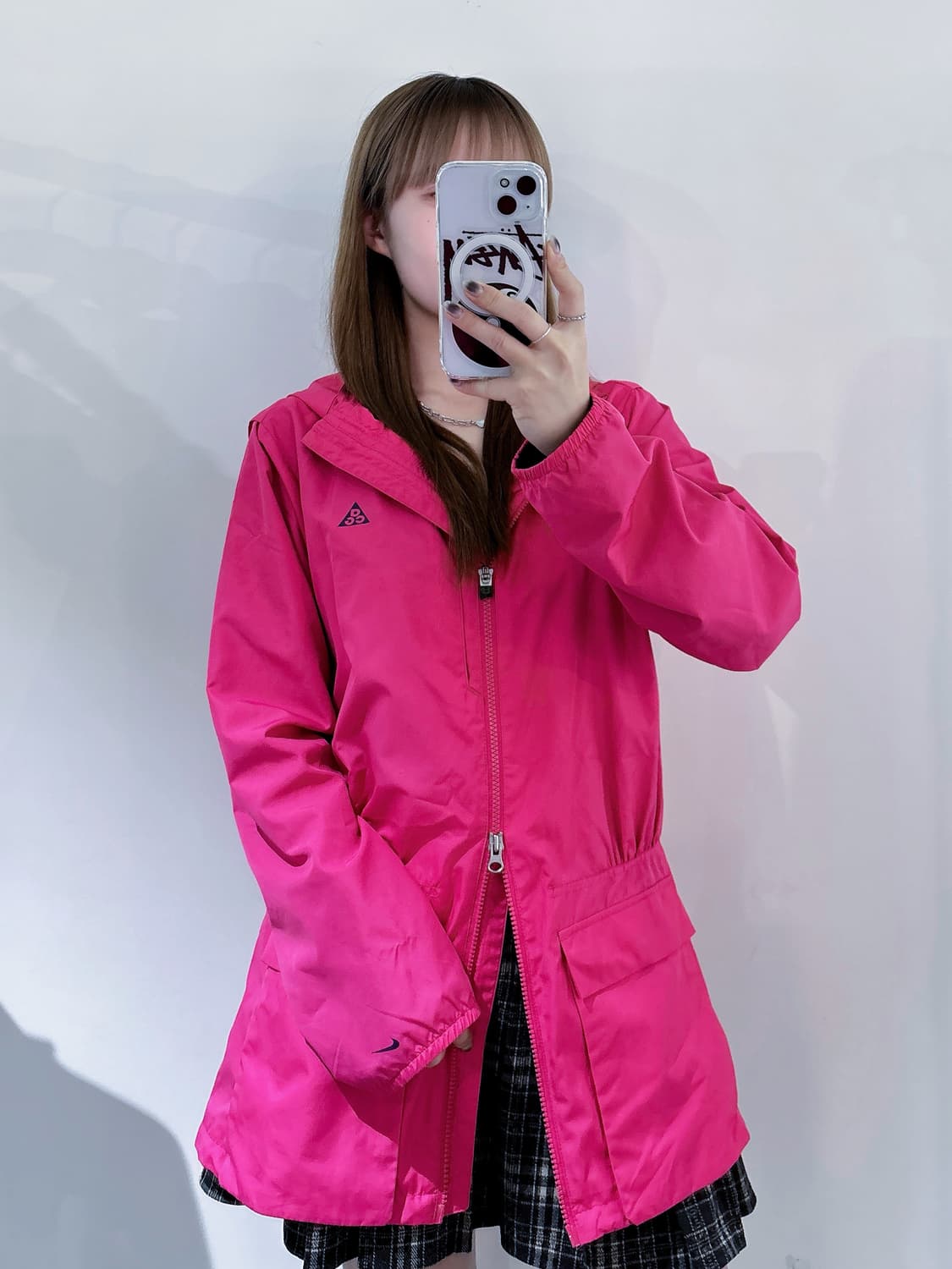 나이키 acg 투웨이 핑크 바람막이 상품이미지1