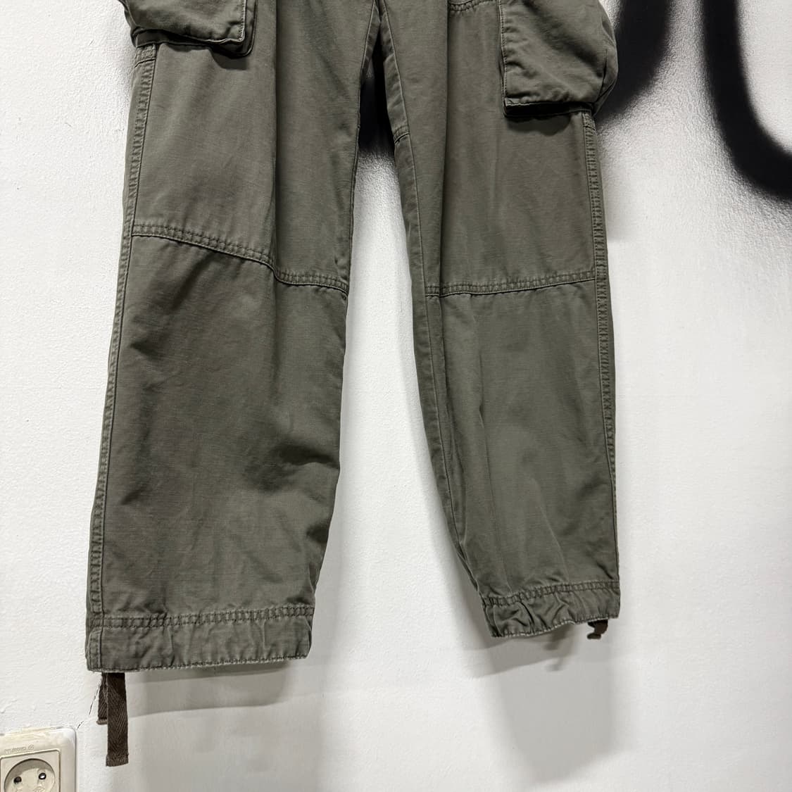 VTG 빈티지 빅사이즈 멀티 포켓 코튼 와이드 카고 팬츠 상품이미지5