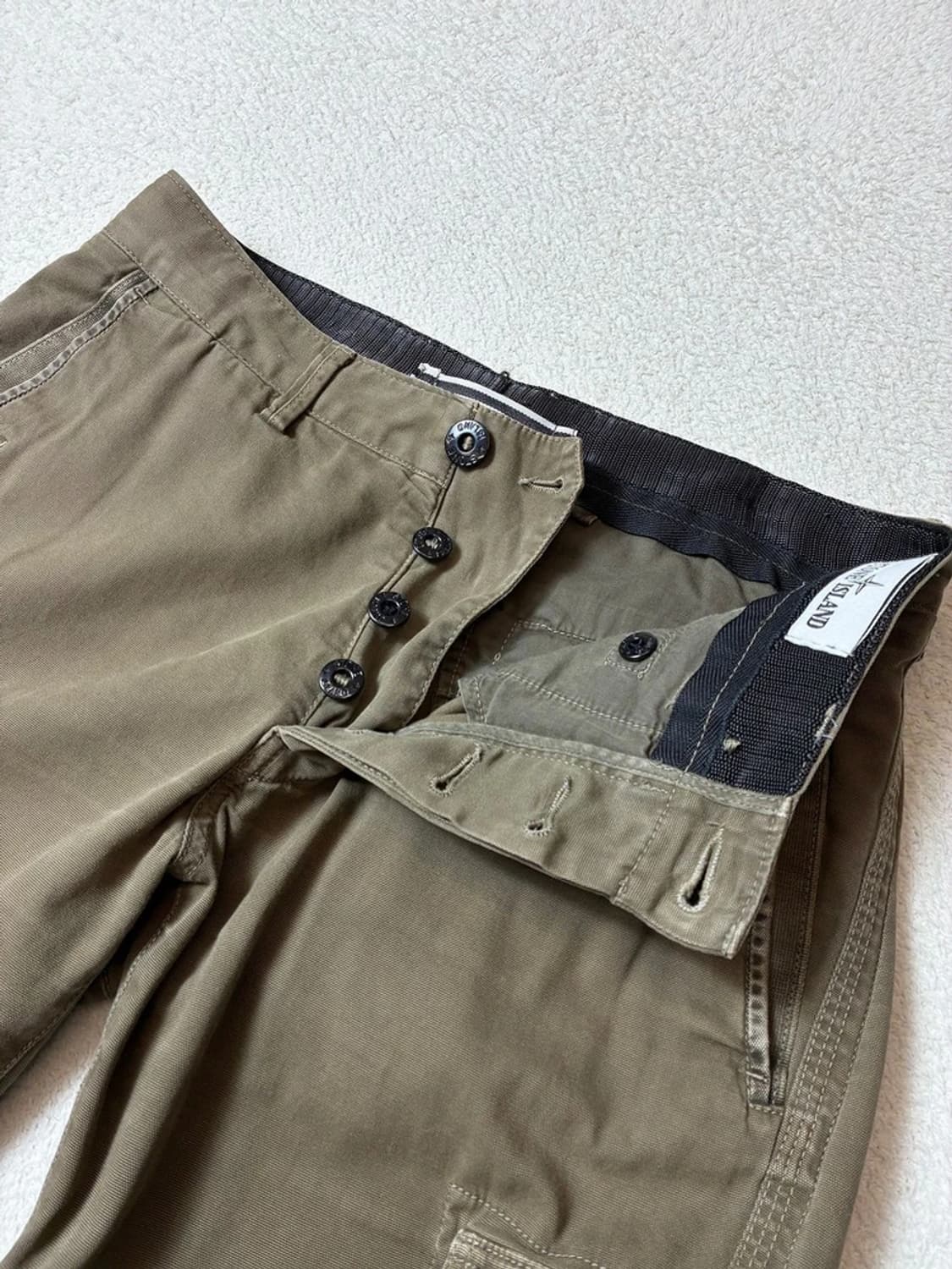 스톤아일랜드 스트레치 트윌 카고 팬츠 PN7822 상품이미지3