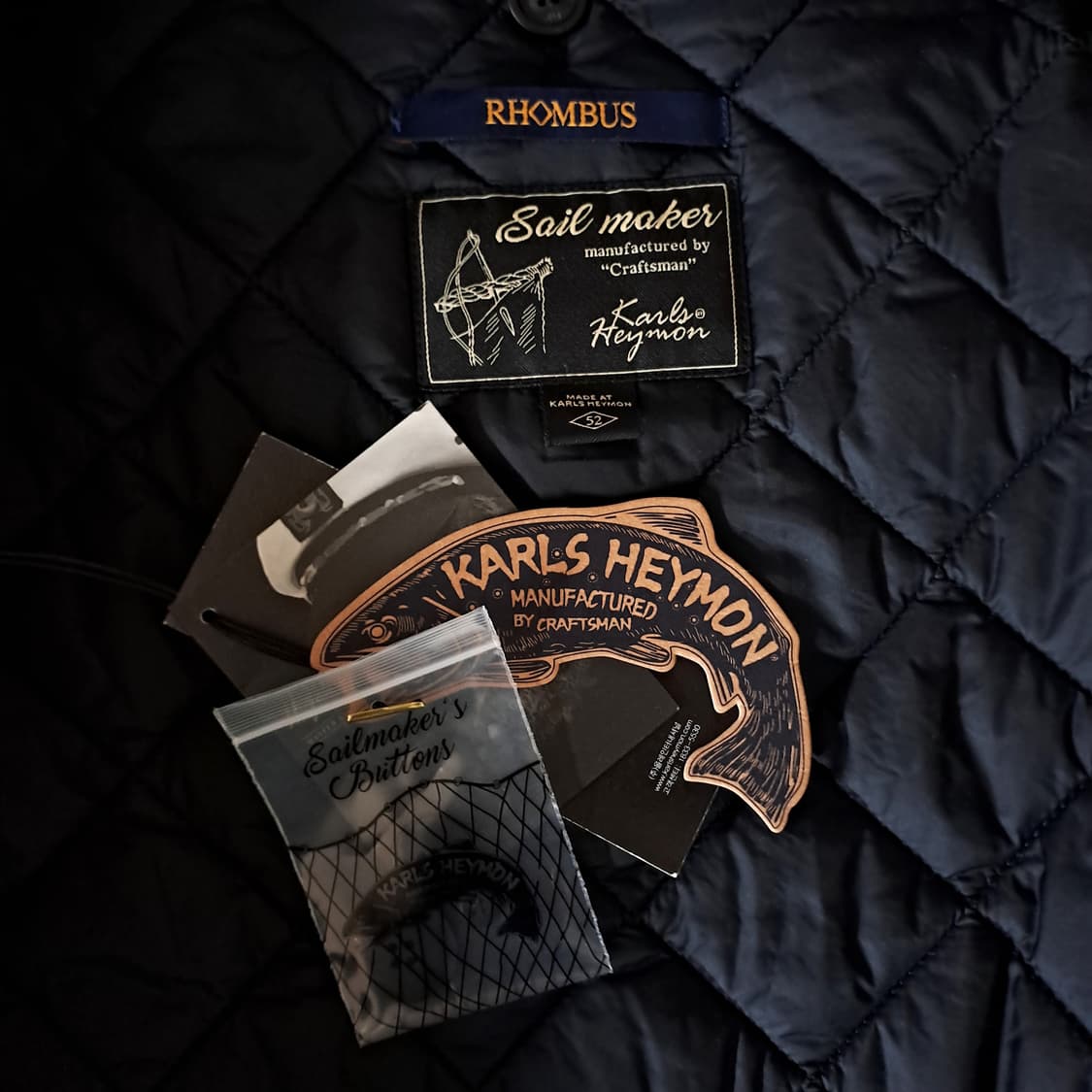 (새제품) 칼스헤이먼 룸버스 카모 후드 패딩코트 52 B289 상품이미지8