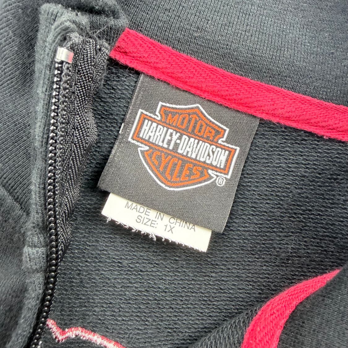 할리데이비슨 백로고 스웻져지 상품이미지5