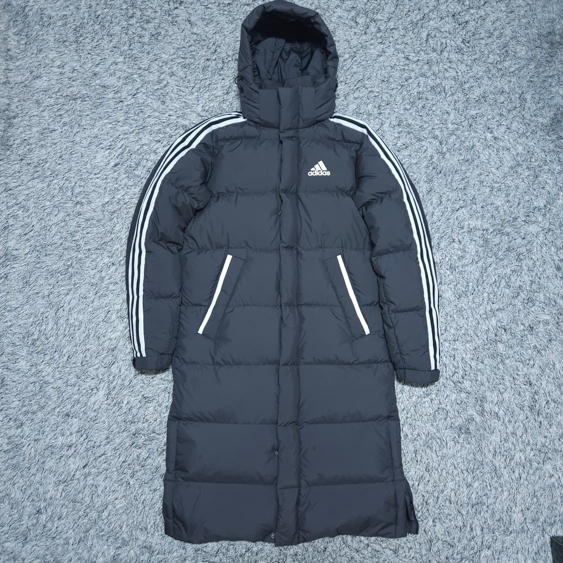 아디다스) M 남자 덕다운롱패딩 오리털롱패딩 / 왕눈이샵 상품이미지1