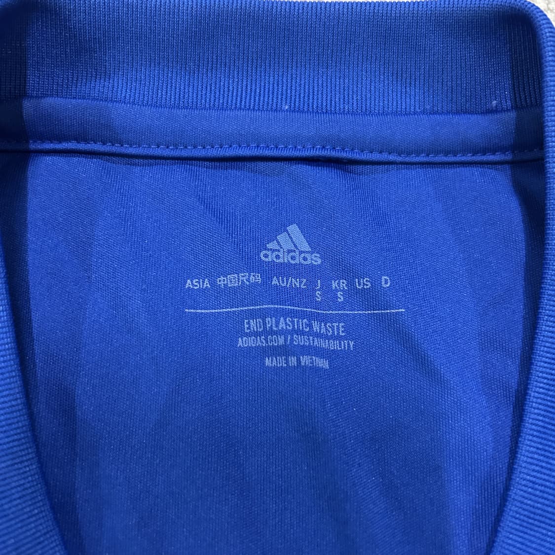 아디다스 울산현대 반팔 유니폼 블루 s 상품이미지2