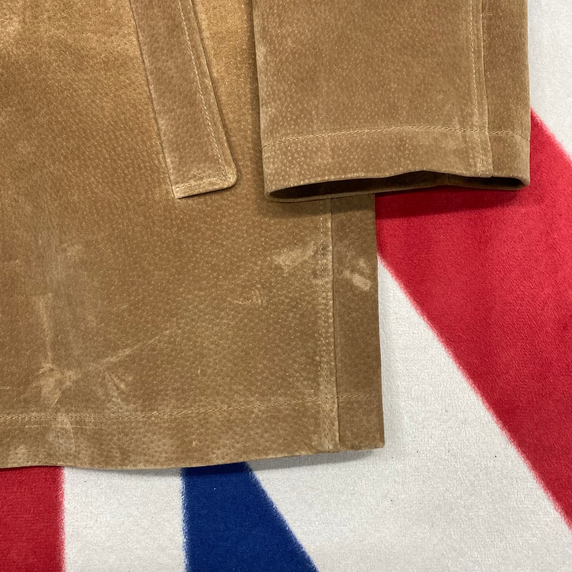 JINSIM 돈피 스웨이드 하프코트 여성 Free  상품이미지5