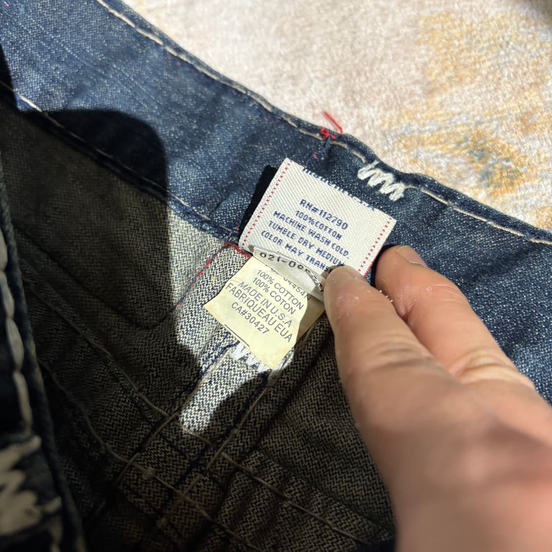 트루릴리젼 빈티지 부츠컷 팬츠 상품이미지4