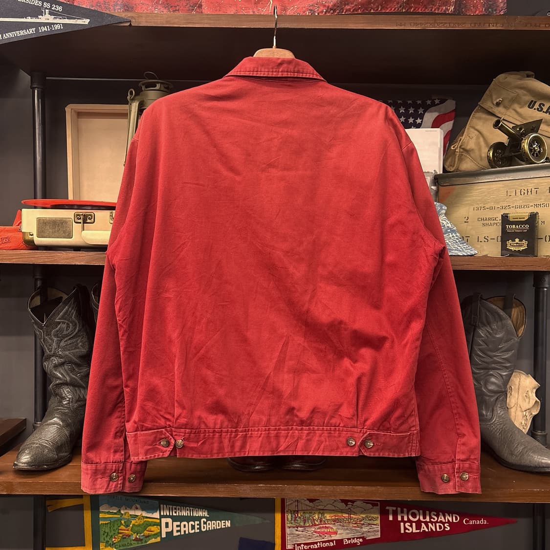 80~90s 폴로 랄프로렌 블랭킷 라이닝 스윙자켓 올레드 N823 상품이미지2