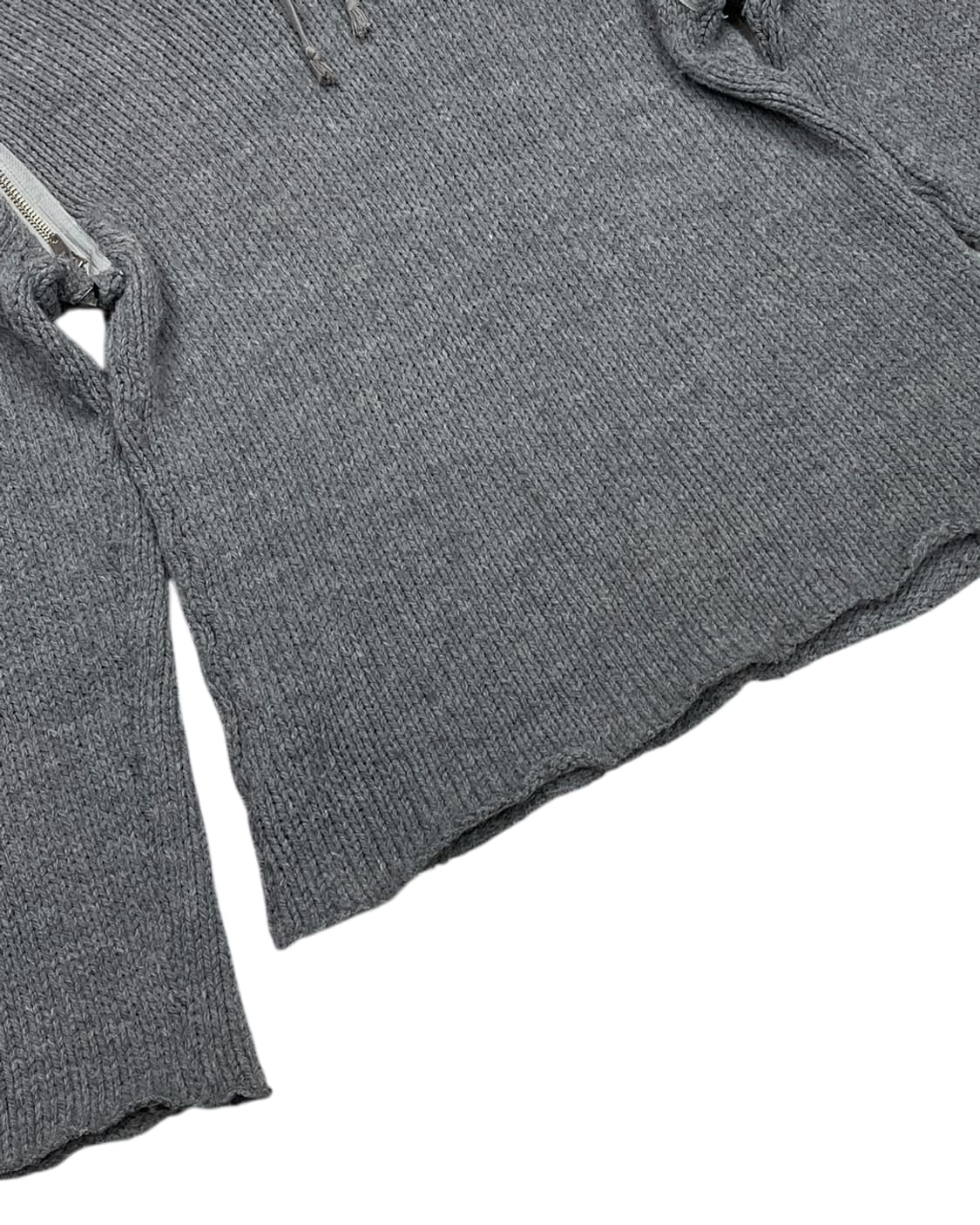 장 콜로나 니트 후디 위드 디테쳐블 슬리브 상품이미지7