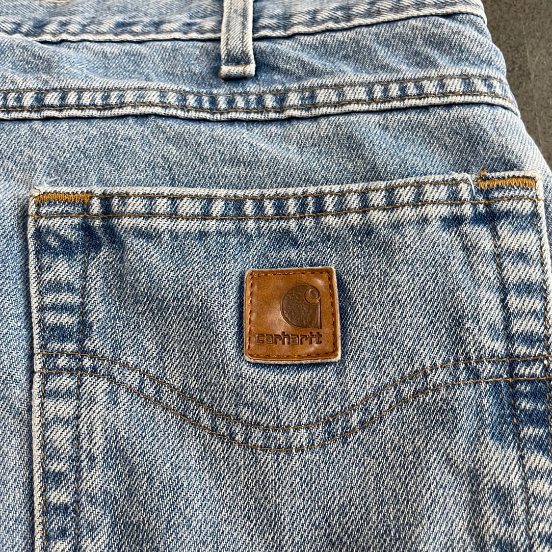 빈티지 칼하트 플레어 데님 팬츠 상품이미지3