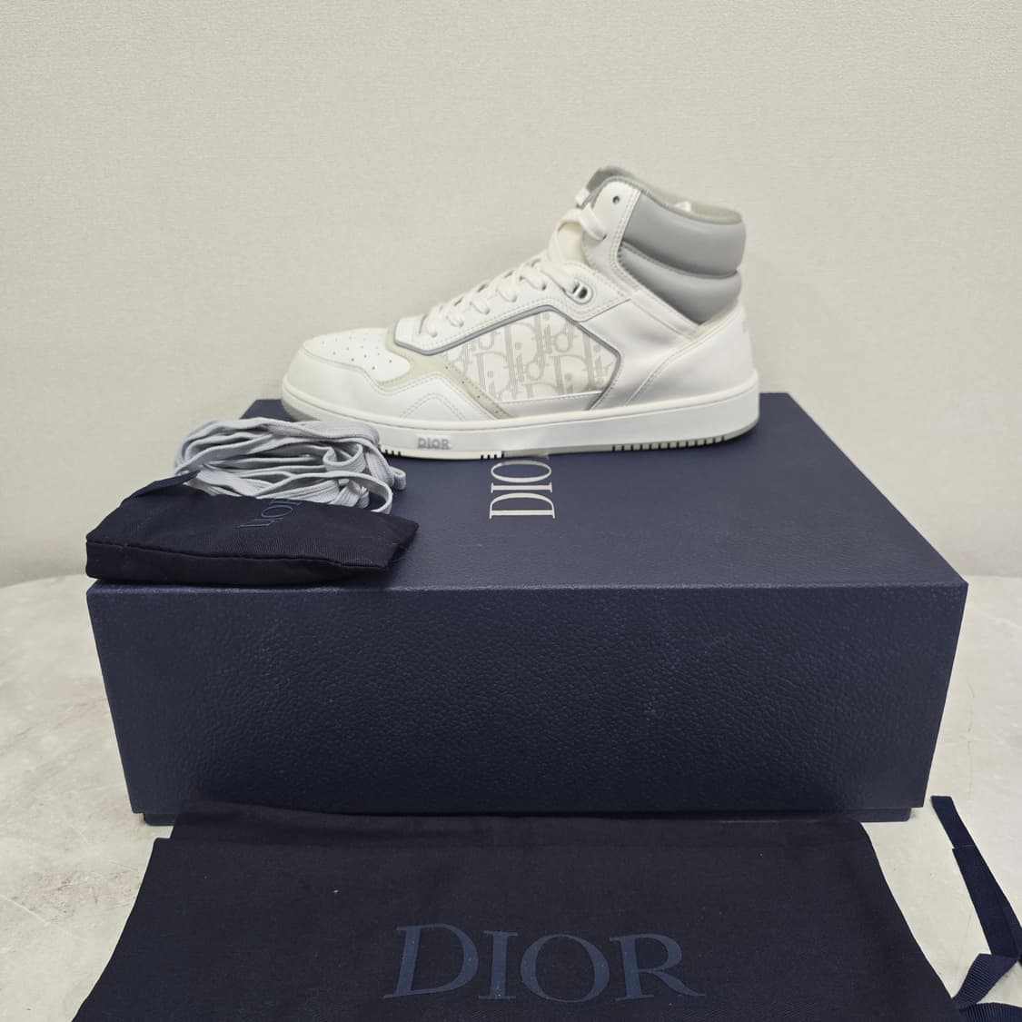 디올 B27 하이탑 스니커즈 신발 44사이즈 280 285 판매 상품이미지1