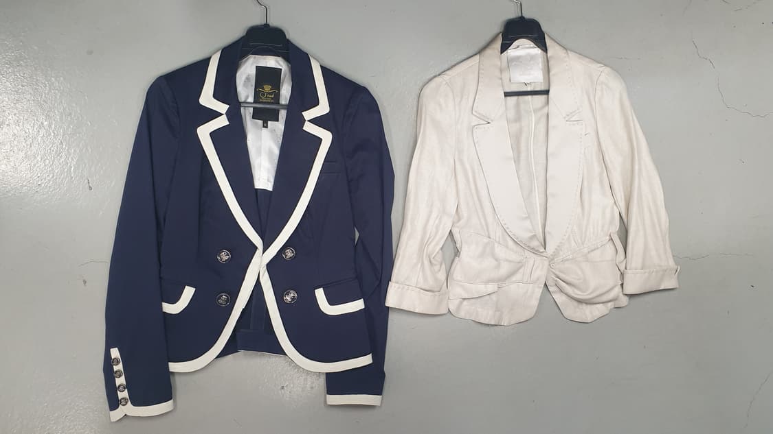 오즈세컨 네이비/아이보리 자켓 44 상품이미지1