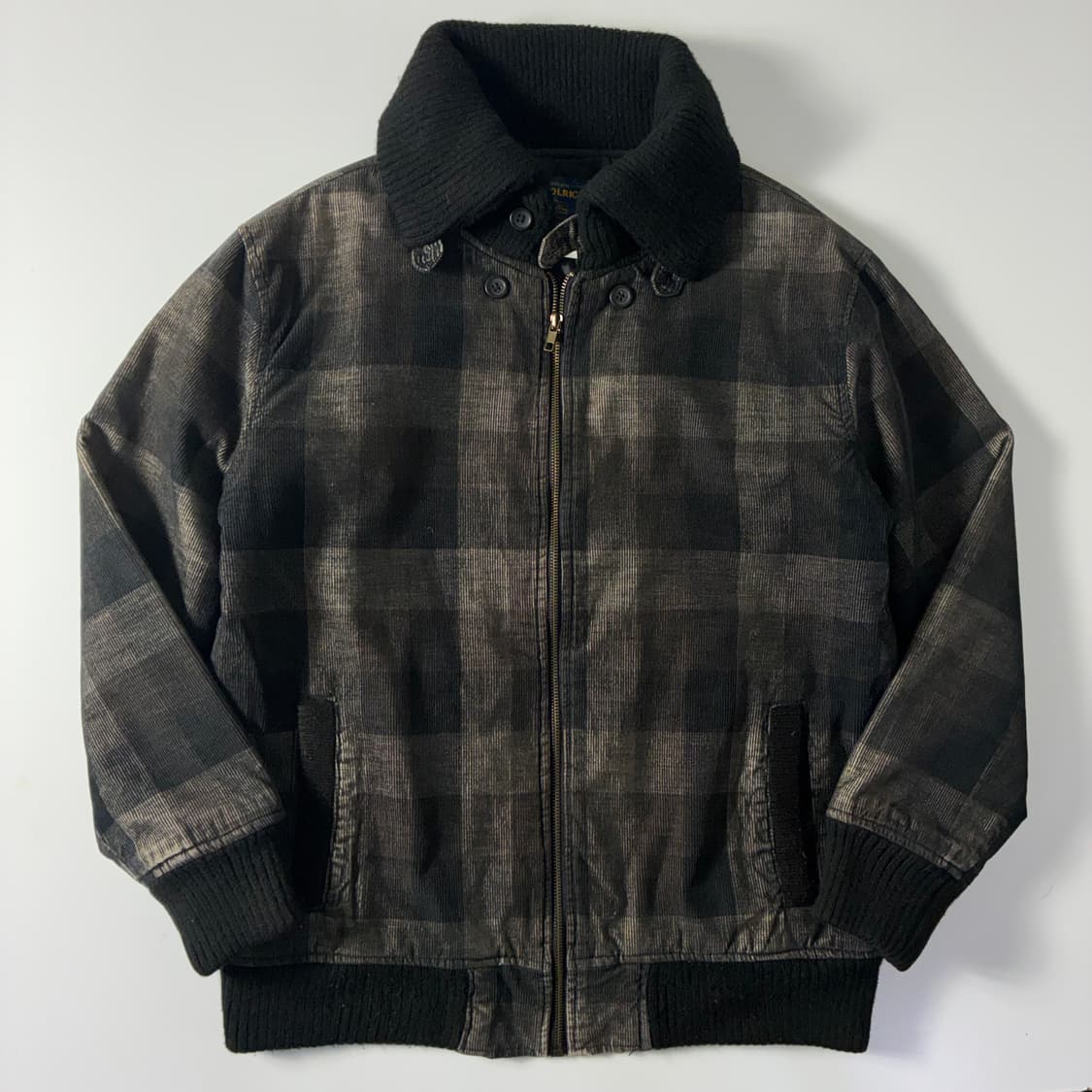 Woolrich  울리치 코듀로이 체크 블루종 자켓  상품이미지2