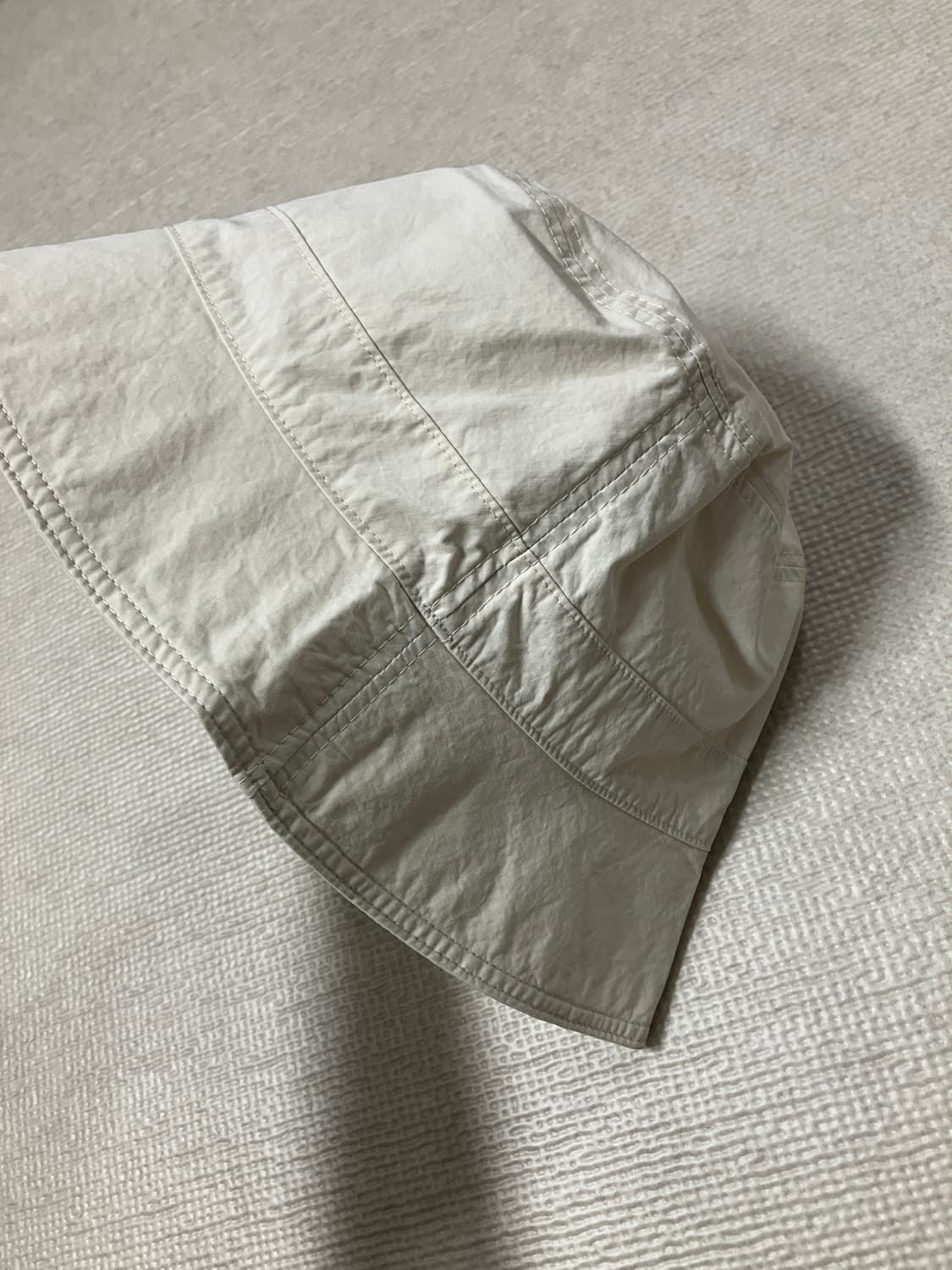낫띵리튼 버킷햇 벙거지 모자 아이보리 크림 상품이미지2
