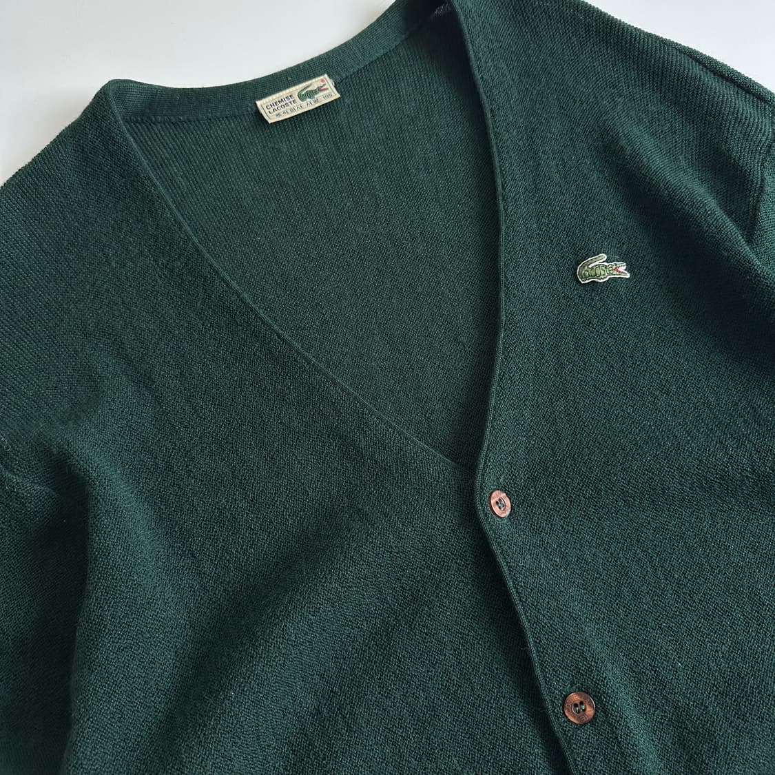 Lacoste 라코스테 서광 90‘s 퓨어울 가디건 상품이미지3