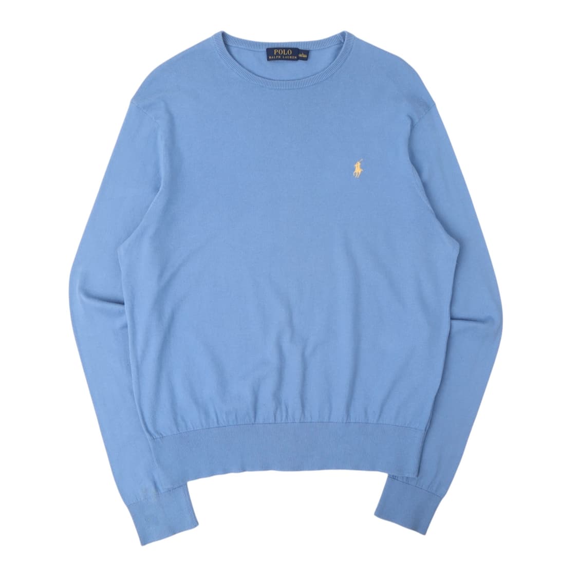 폴로 랄프로렌 라이트 블루 피마코튼 캐시미어 니트 상품이미지1