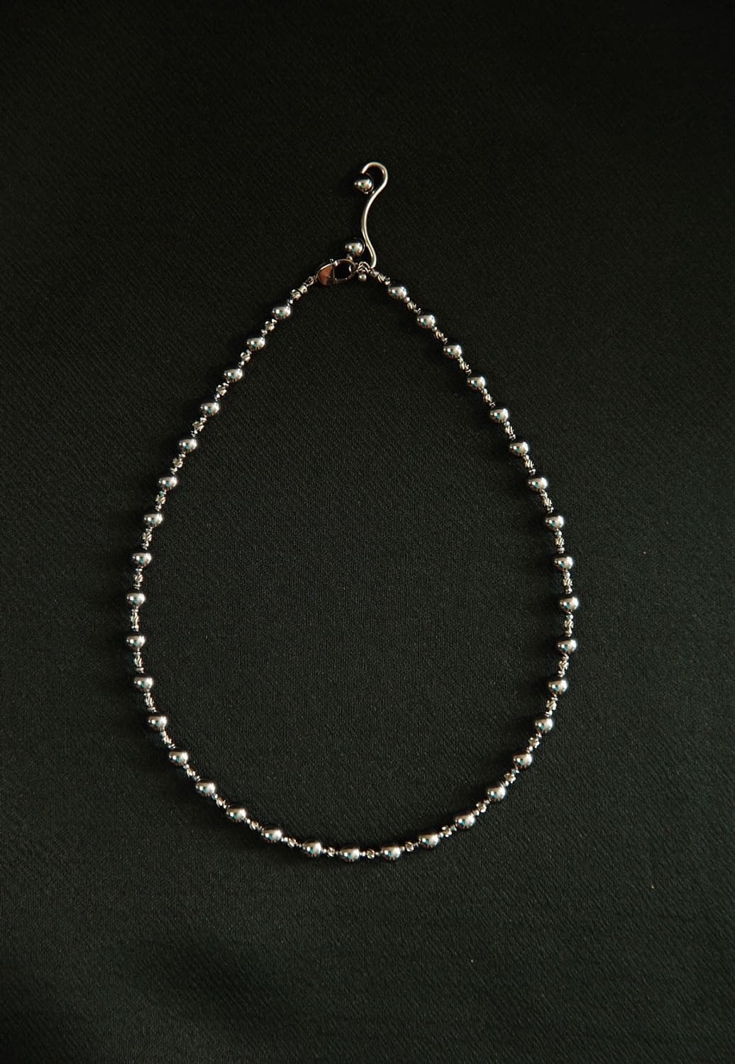 CASIOPEIA Ball Chain Necklace 인식표 원석목걸이 상품이미지3