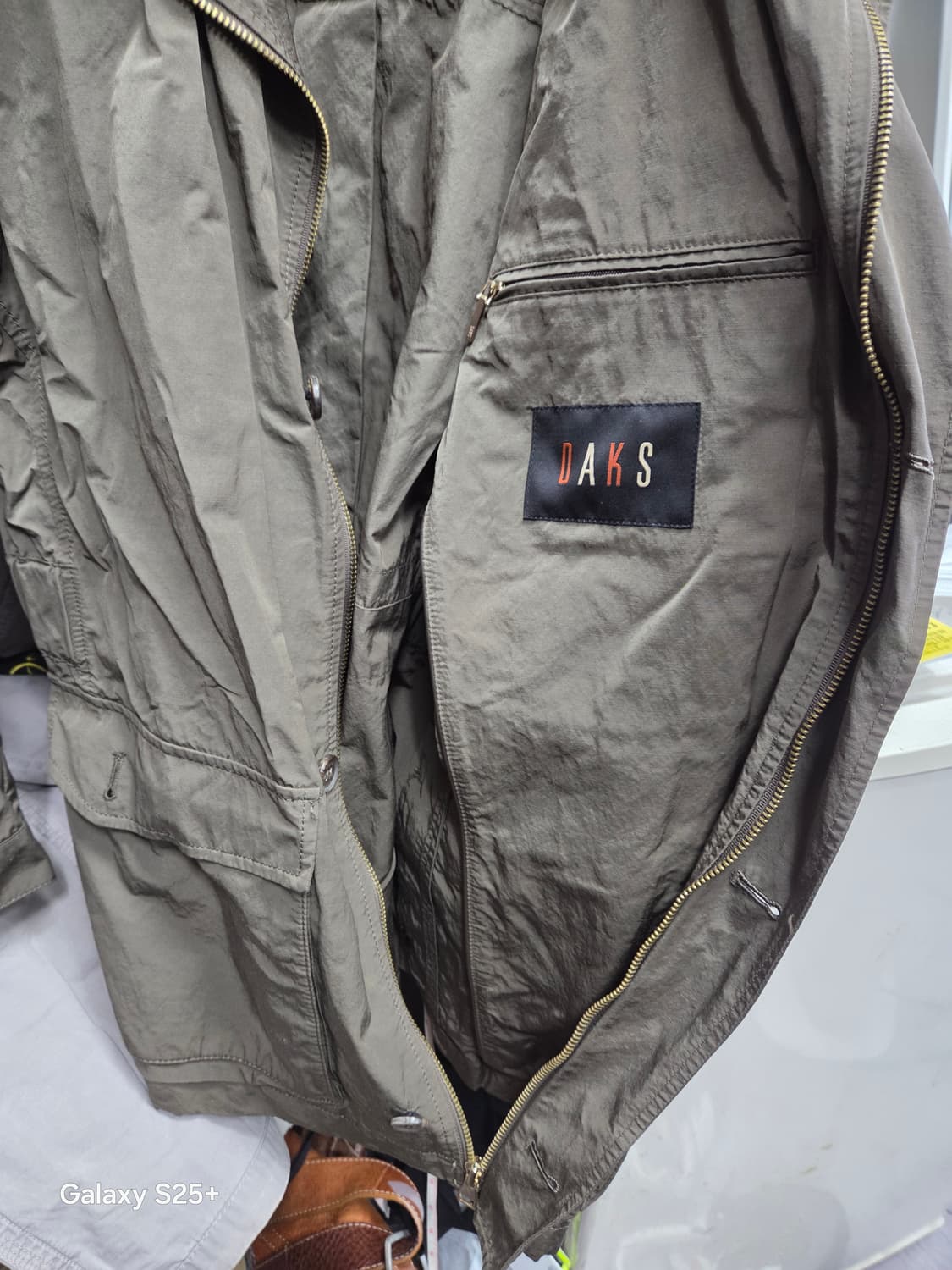 닥스  카키색자켓 상품이미지3