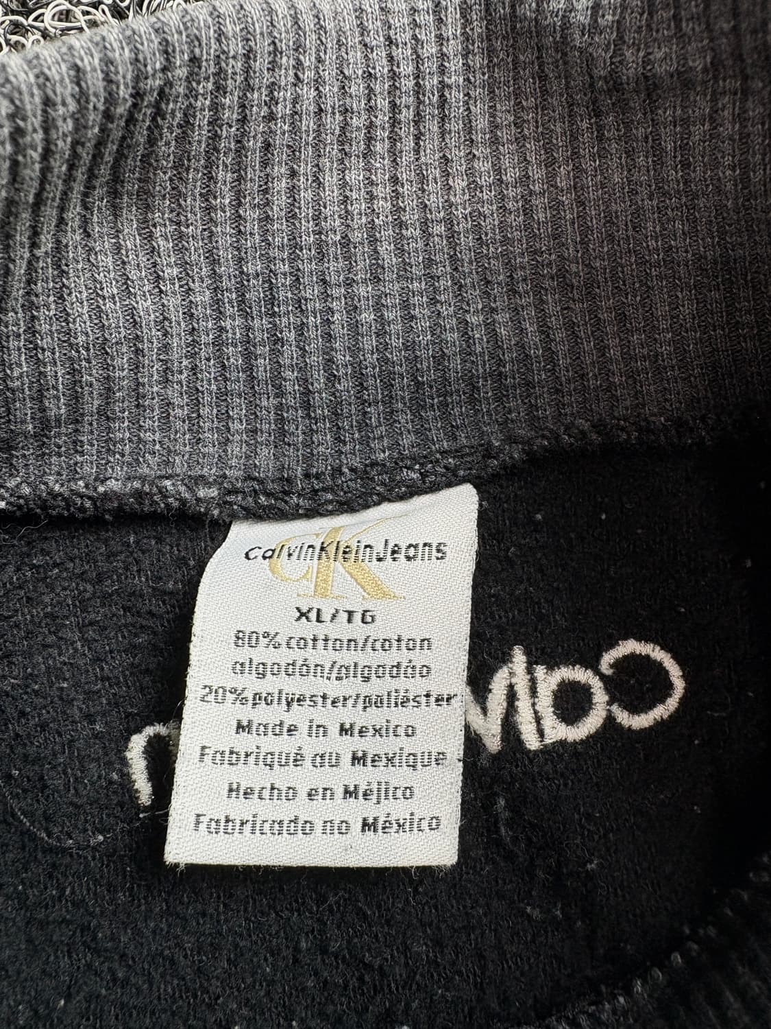 00s 캘빈 클라인 테크니컬 포켓 디테일 플리스 자켓 2962 상품이미지4