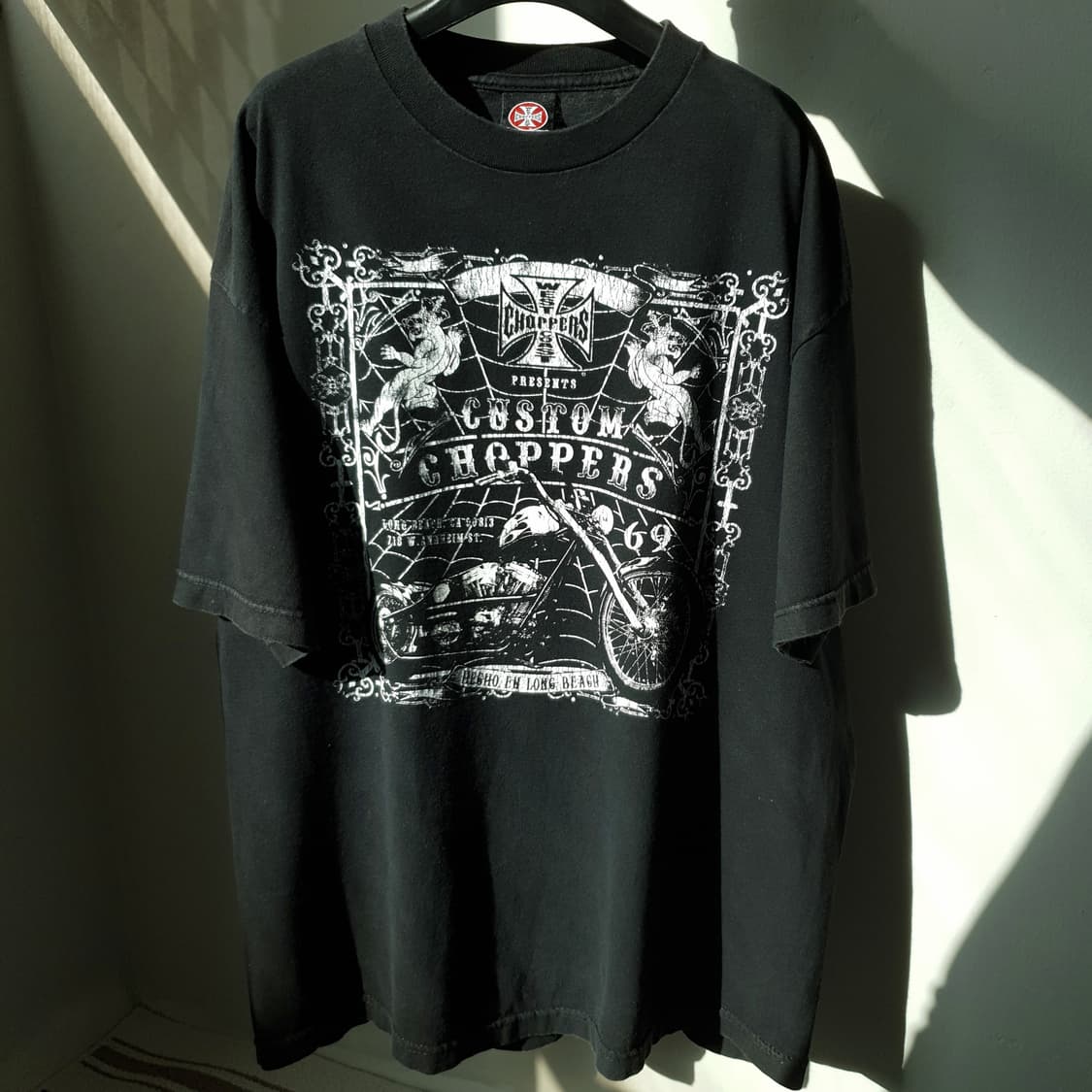 90s West Coast Choppers print tee 상품이미지1