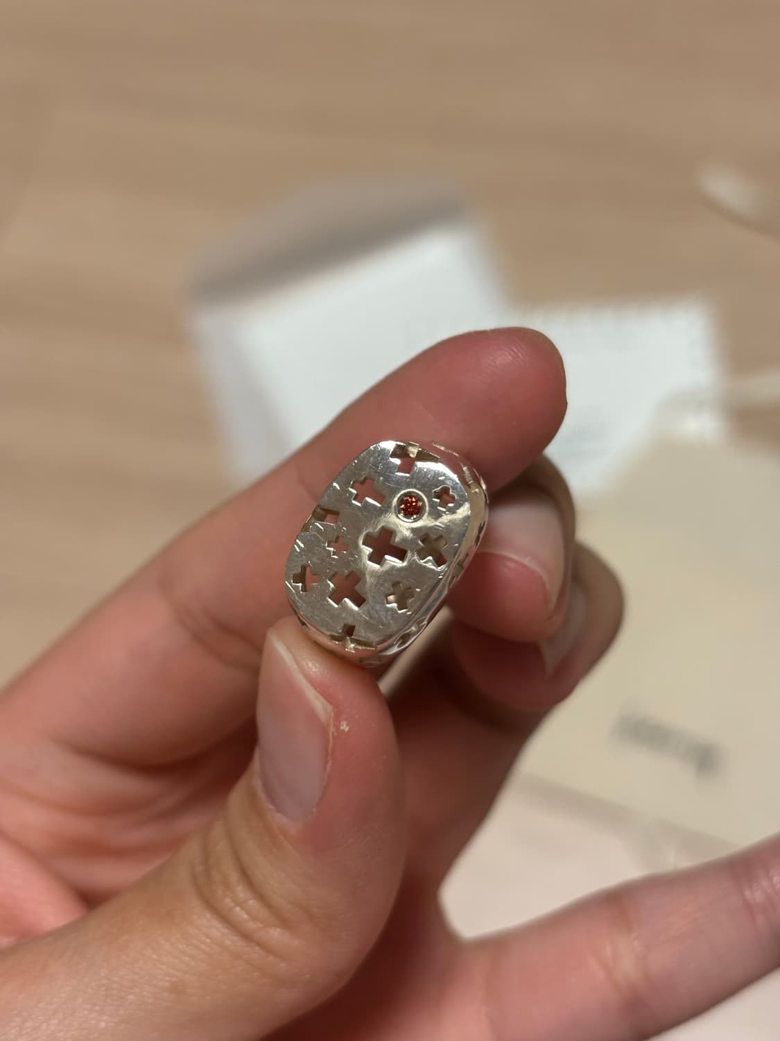 Keemsy Holley cross ring 10호 상품이미지6