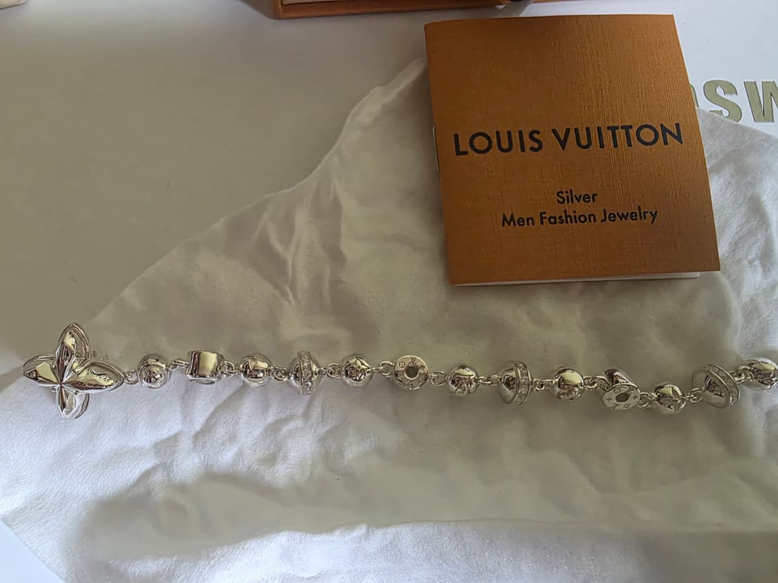 (새상품) 루이비통 Lv 글로브 팔찌 상품이미지4