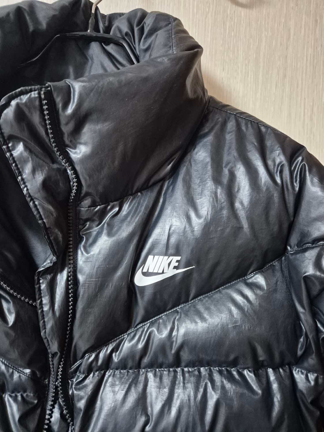 나이키 써마핏 시티 숏 패딩 다운 점퍼 M 블랙 (22년) 상품이미지5