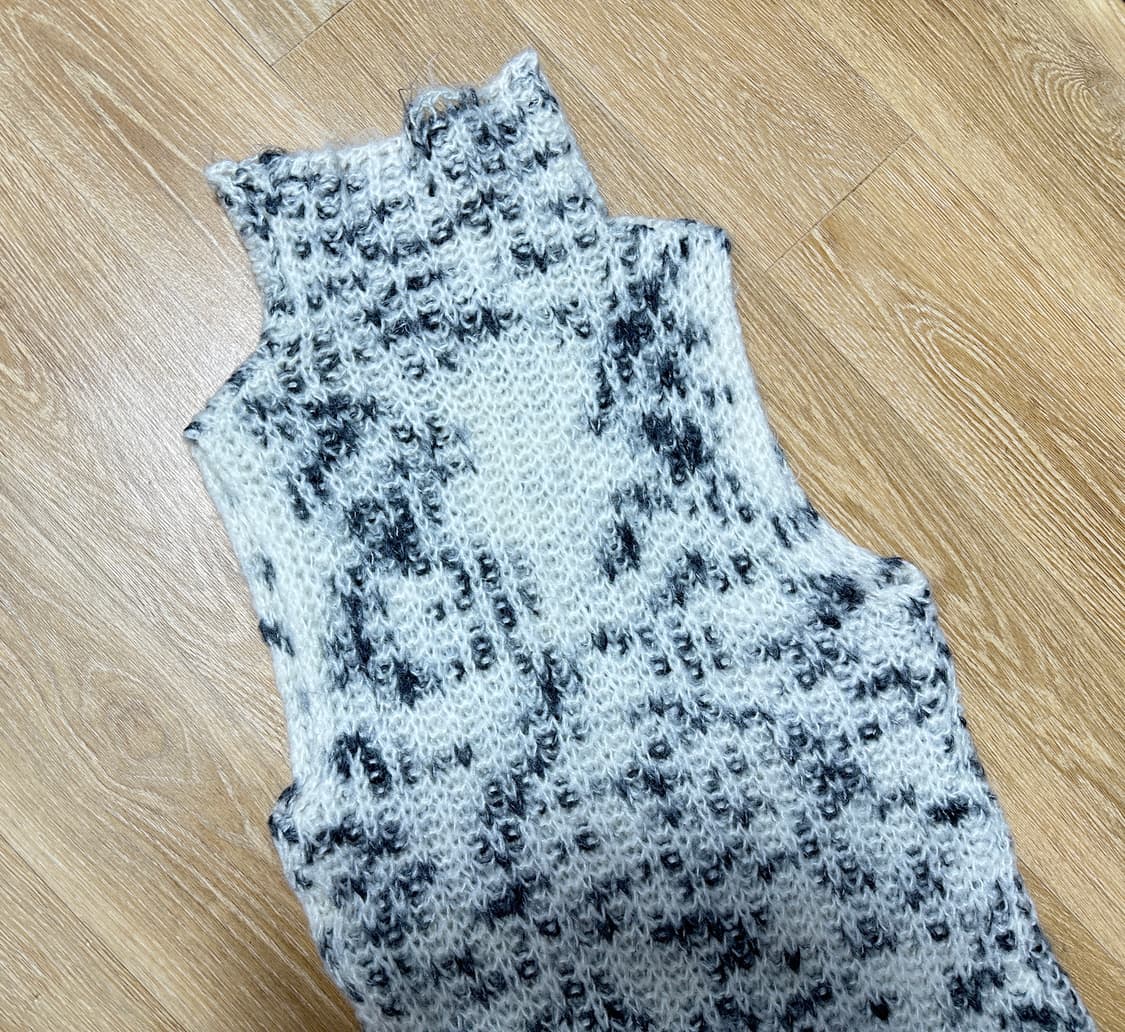 Zara 니트 슬리브리스 상품이미지2