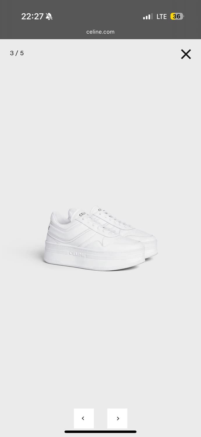 셀린느 블록 스니커즈 올흰 상품이미지2